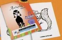 Animals Coloring Book W/ Custom Cover & Stock Coloring Images