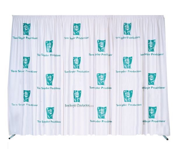 Backdrop Set 10'x8' Multivision Twill (1-color/Xpress Scan) 3 Panel