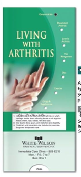 Pocket Slider Chart - Living W/Arthritis
