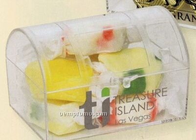 8 Hard Candy In Plastic Treasure Chest