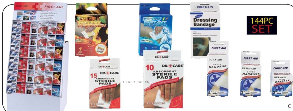 Dr. Care 144 PC First Aid Display