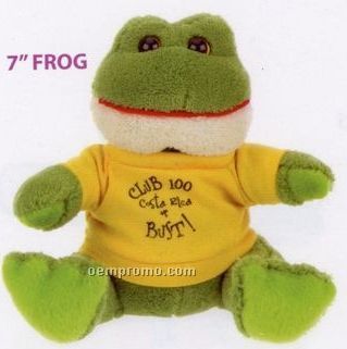 Extra Soft Frog Stuffed Animal