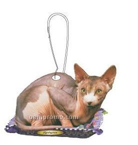 Sphynx Cat Zipper Pull