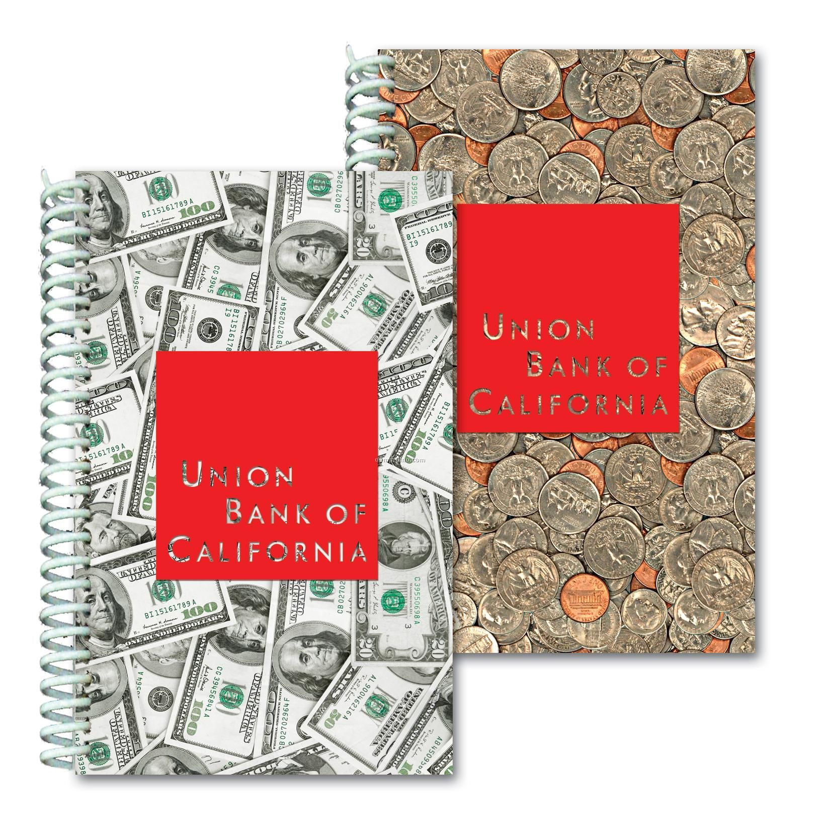3d Lenticular Notebook Stock/Dollars And Cents (Imprinted)