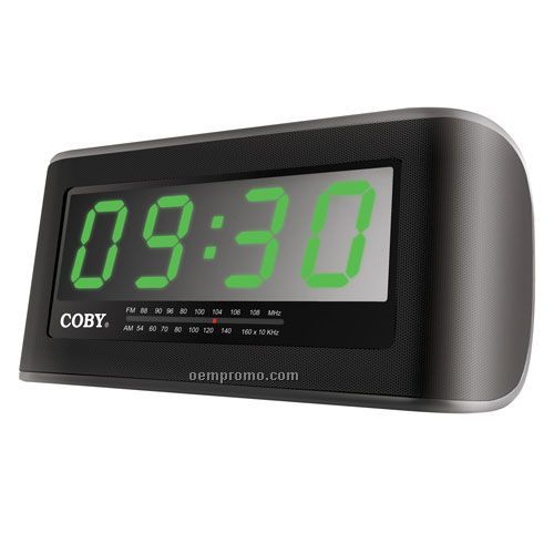 Coby Cra108 Digital AM/FM Jumbo Alarm Clock Radio