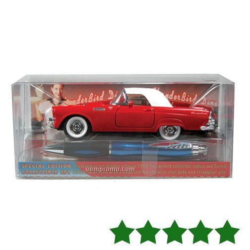 Collectible Car Set W/ Pen (Thunderbird)