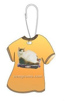 Turkish Van Cat T-shirt Zipper Pull