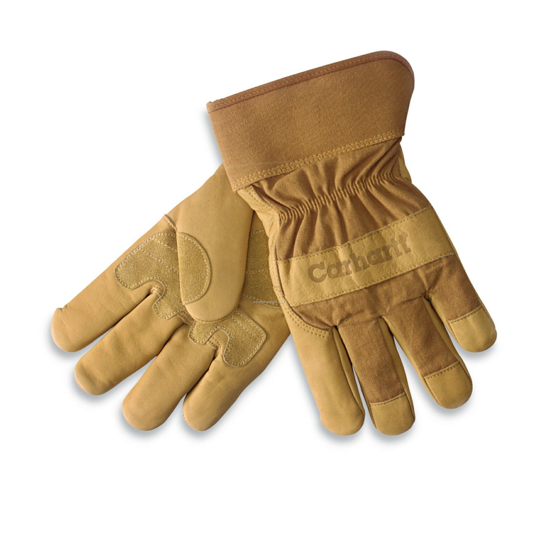 Carhartt Men's Insulated Leather Palm Gloves W/ Safety Cuff