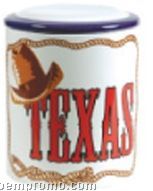 Texas Cowboy Hat Regular Cookie Keeper Jar (Custom Lid)