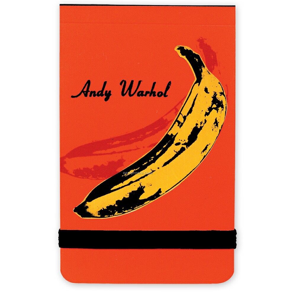 Andy Warhol Banana Mini Journal 6-pack