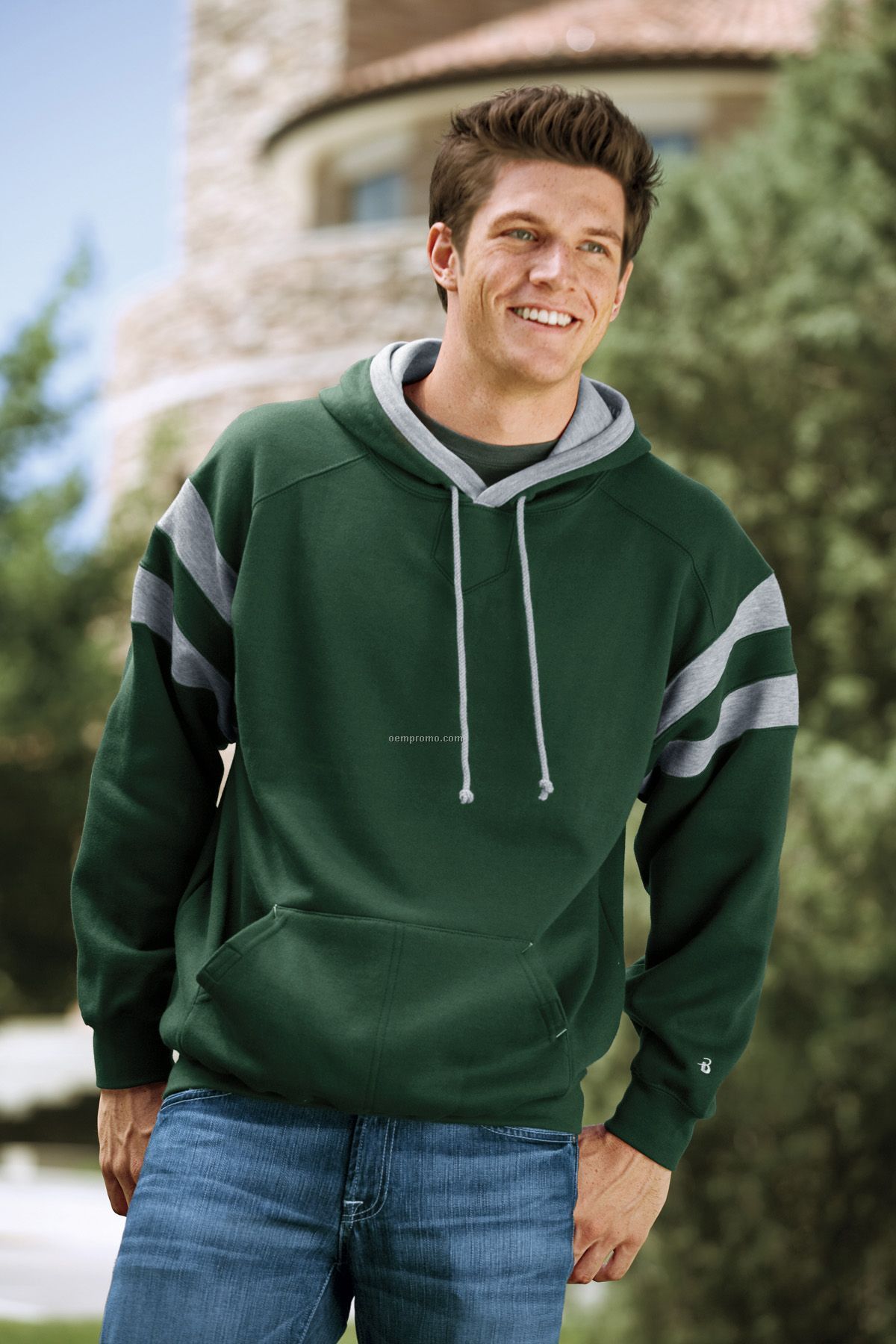 Badger Varsity Hooded Sweatshirt (3xl-4xl)