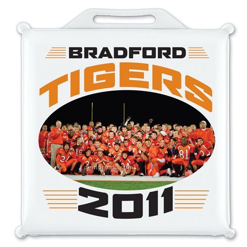 Full Color Deluxe Seat Cushion 14" X 14"