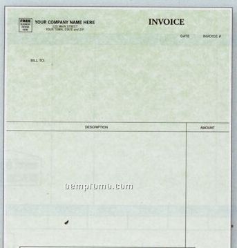 Parchment Laser Professional Invoice (3 Part)