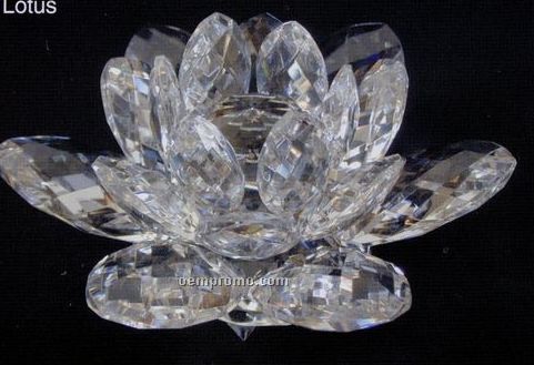 6-5/16" Clear Lotus Crystal (160mm)