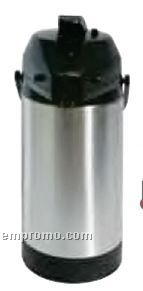 2 1/2 Liter Nsf Stainless Steel Airpot With Lever Lid