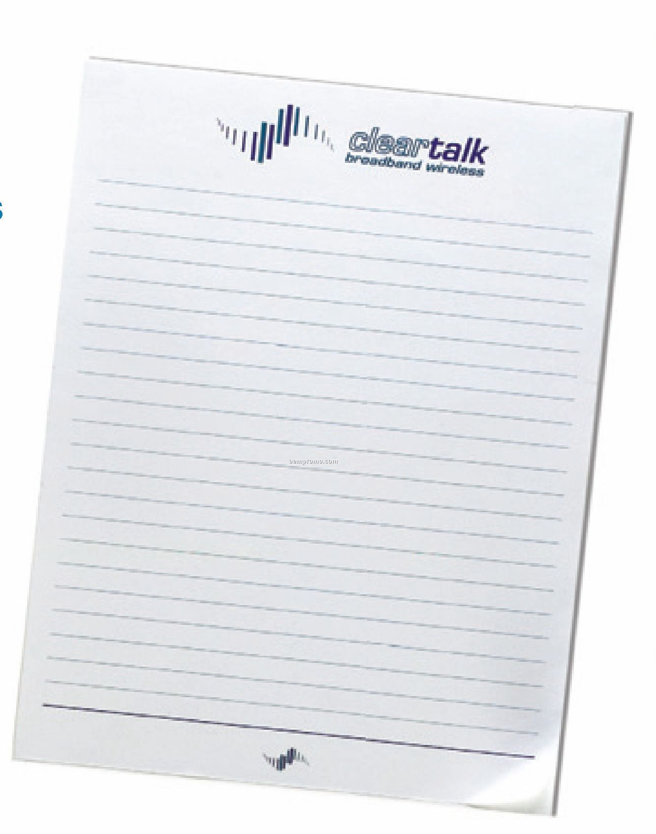 25-sheet Stik-withit Adhesive Notepad (8-1/2"X11")