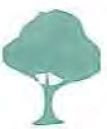 Mylar Confetti Shapes Tree (5")