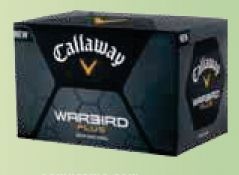 12 Pack Callaway Warbird Plus Golf Balls