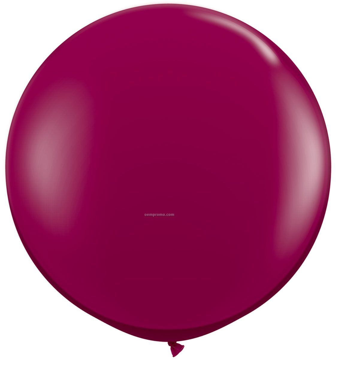 36" Giant Round Latex Balloon - Fashion Or Jewel Colors - Blank