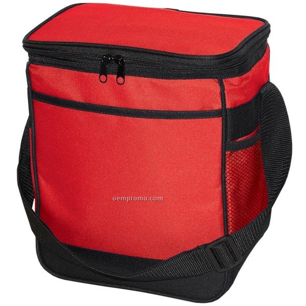 600d Polyester Cooler Bag (9.75"X11"X7") (Blank)