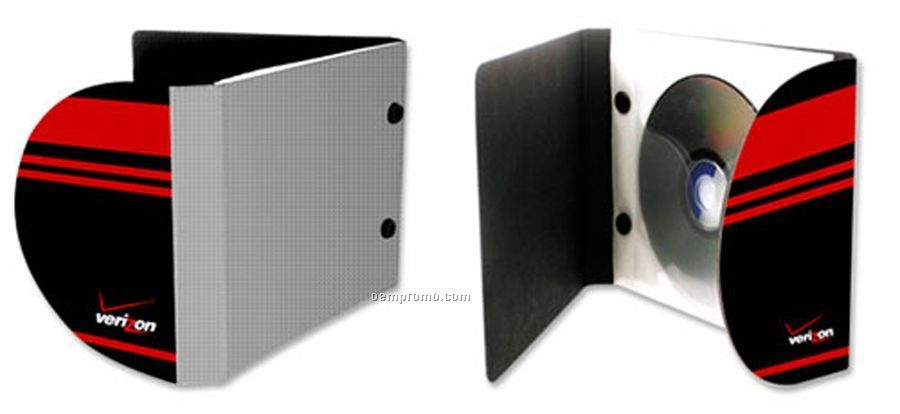 Fiberboard Media Kit W/ 5 Clear 2-sided CD Sleeves (6.5"X5.63"X0.88")
