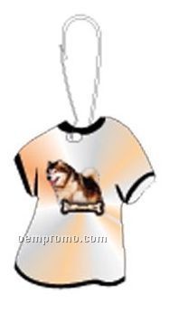 Alaskan Malamute Dog T-shirt Zipper Pull