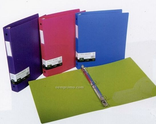 Assorted Pack Neon 3-ring Binder With 1" Ring