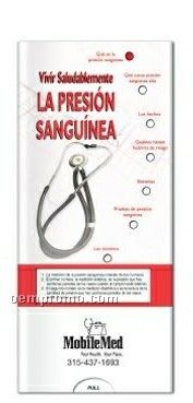 Spanish Pocket Slider Chart - Blood Pressure