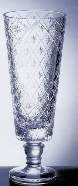 Large Crystal Diamond Net Vase (6