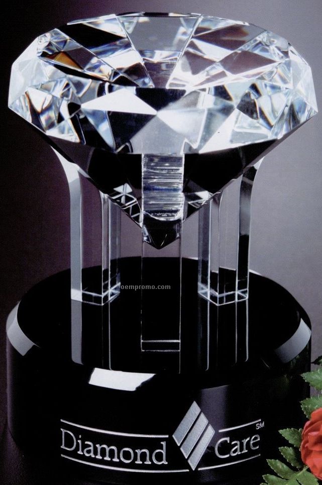Sable Gallery Crystal Radiant Diamond Award