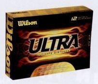 12 Pack Wilson Ultra Golf Balls