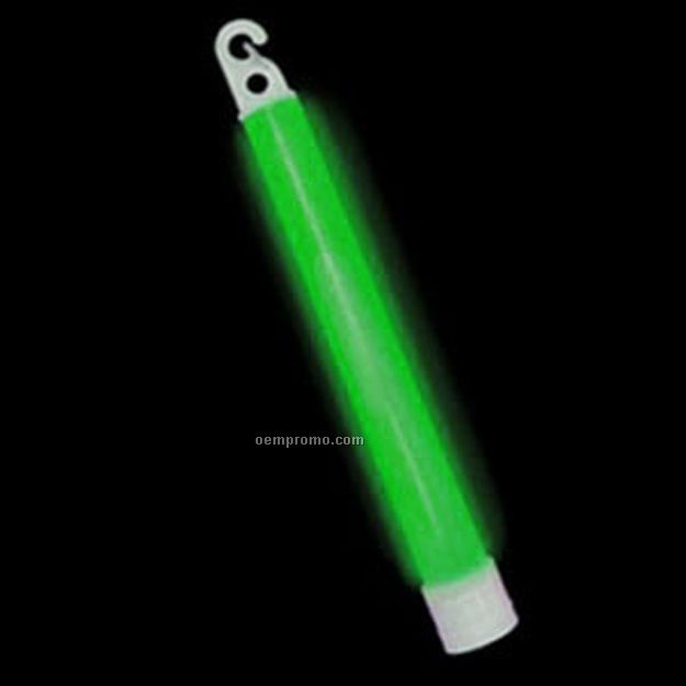 6" Premium Green Glow Stick