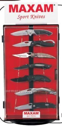 Display Case For Maxam Knives