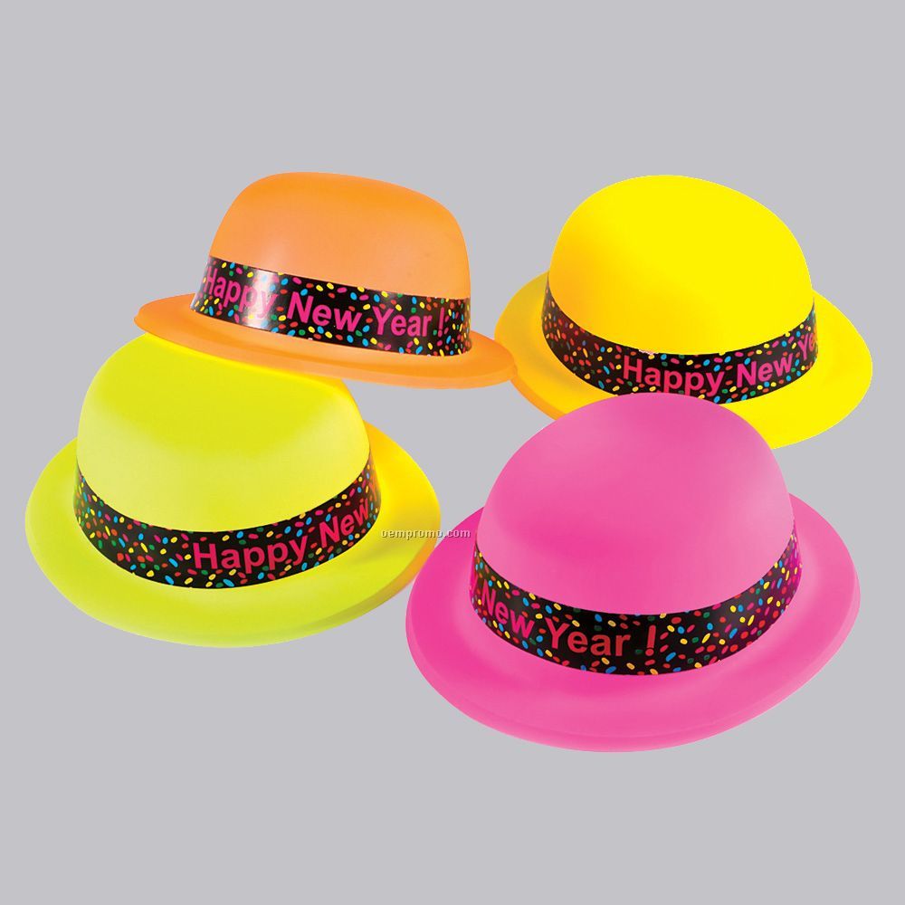 New Year Derby Style Colored Hats