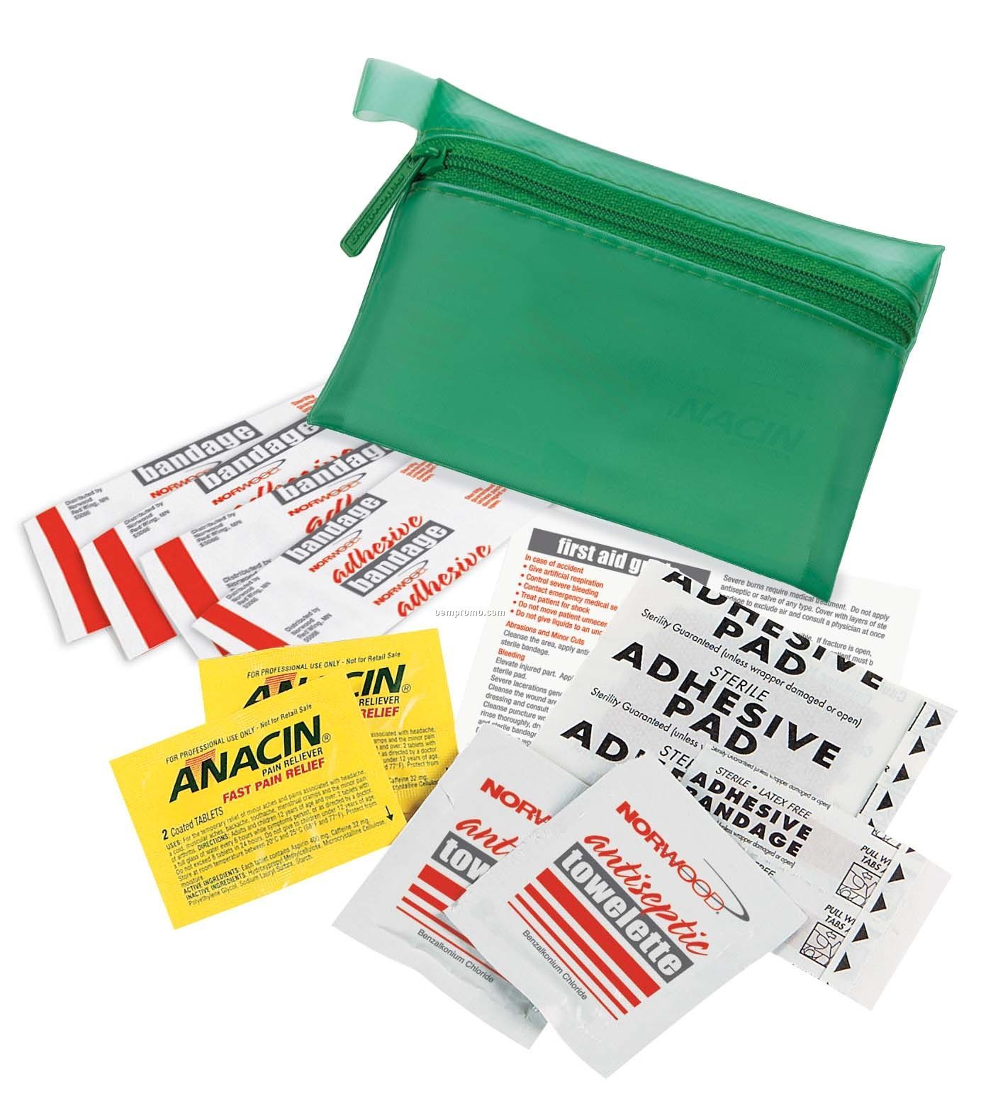 Pillowline Translucent Personal First Aid Kit