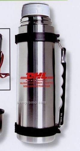 32 Oz. Thermos With Handle And Strap