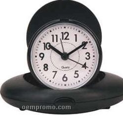 Oval Foldable Mini Alarm Clock
