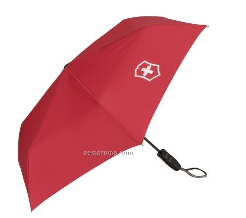 Red Titanium Enhanced Auto-open & Close Umbrella