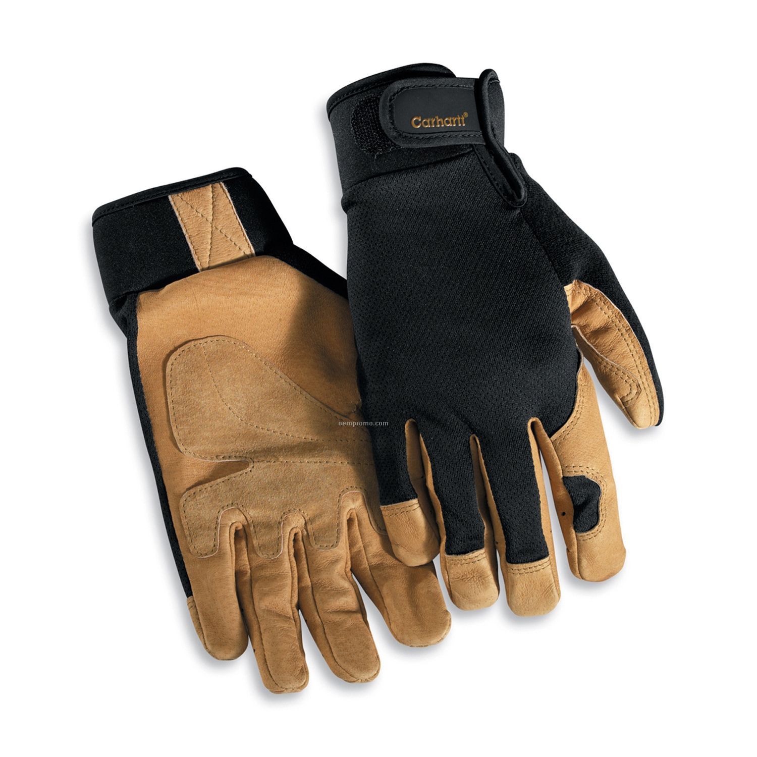 Carhartt Men's Work-dry Mesh Utility Glove / Grain Pigskin