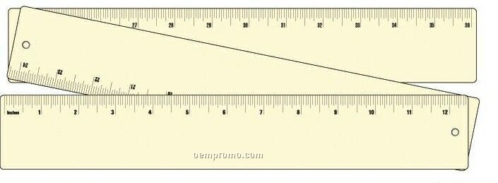 Grommetted 3 Piece Ruler