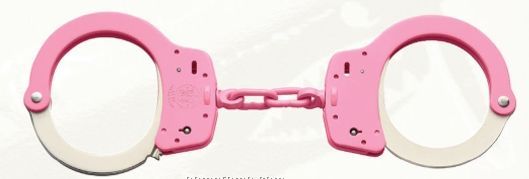 Pink Smith & Wesson Steel Handcuffs