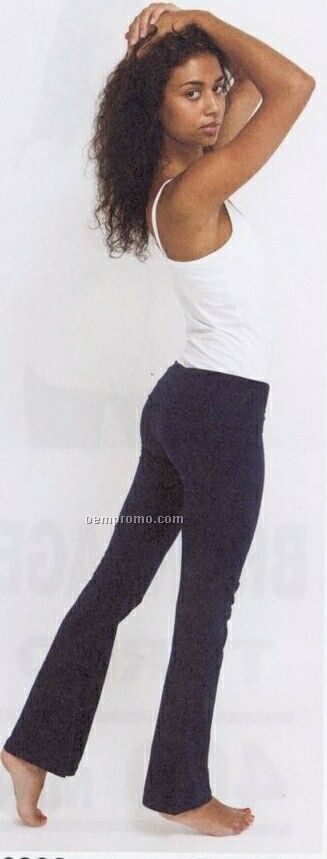 Women's Cotton Spandex Jersey Yoga Pants
