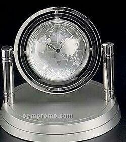 Bucharest Globe Stand Clock