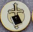 Medallions Stock Kromafusion (Religious-cross/Bible)