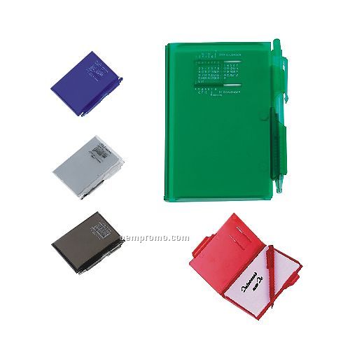 Memo Notebook With Matching Pen