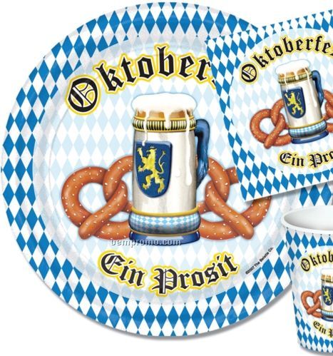 Oktoberfest Ein Prosit Plates