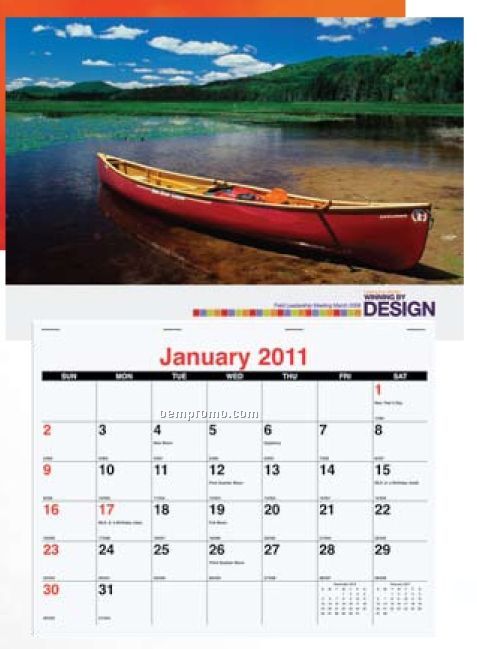 Mailable Monthly Wall Calendars