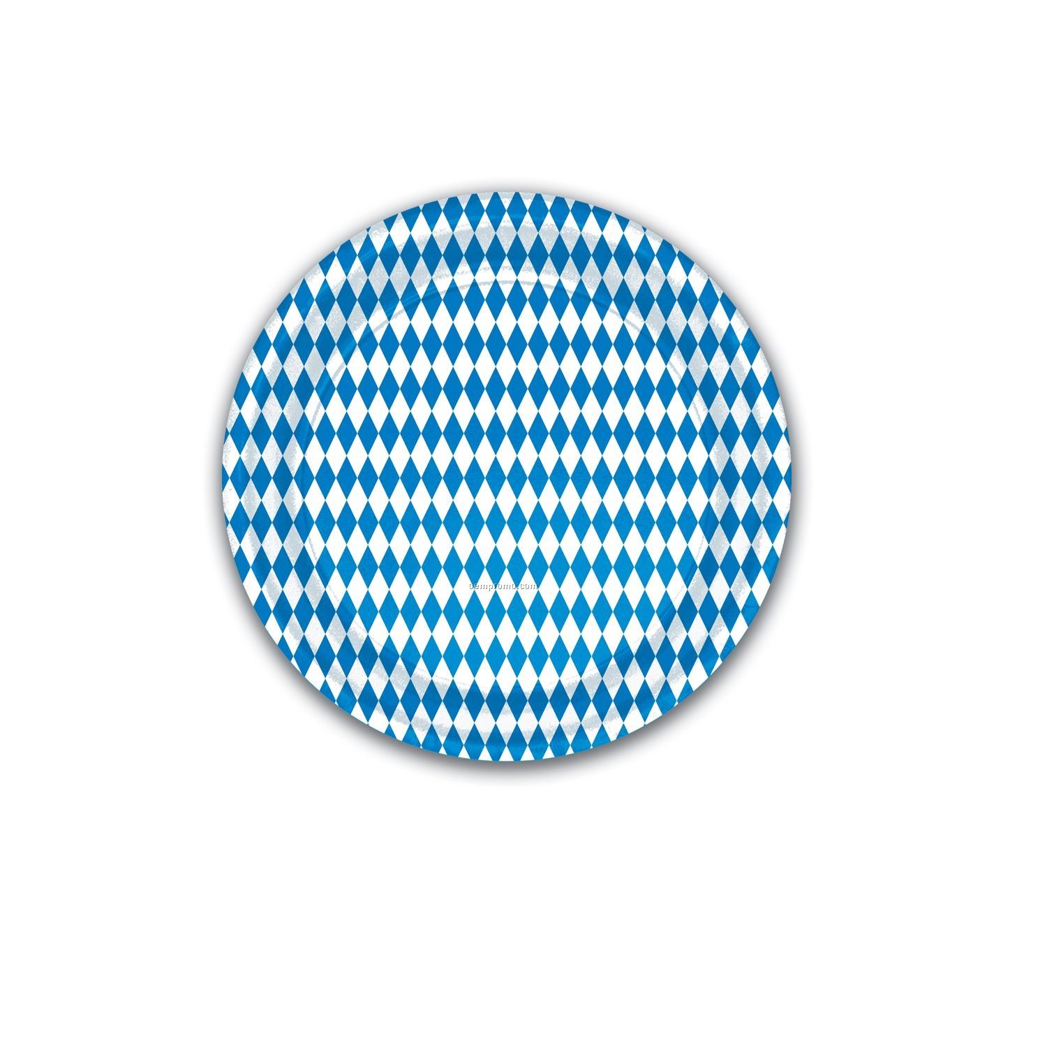 Oktoberfest Blue & White Plates