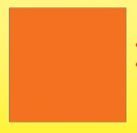 Stock Econo Poly Danger Flags - Orange (18"X18")
