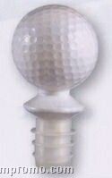Golf Ball Acrylic Bottle Stopper